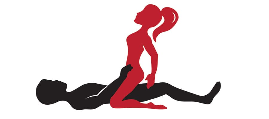 Anaal standje cowgirl